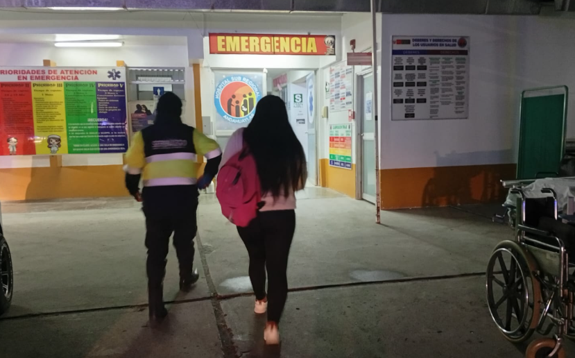 MOTOTAXISTA RESULTA GRAVEMENTE HERIDO TRAS ACCIDENTE EN LA AV. SESQUICENTENARIO DE ANDAHUAYLAS